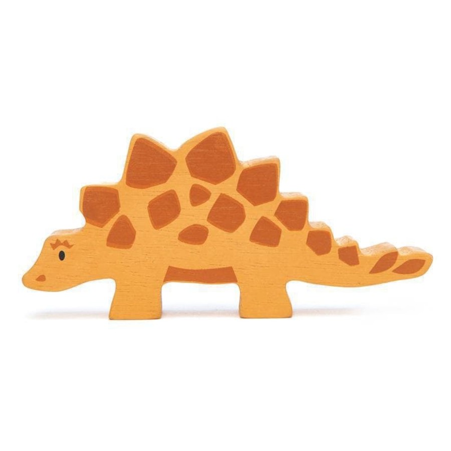 Kids Toys Tender Leaf Toys Wooden Animals | Stegosaurus Wooden Dinosaur