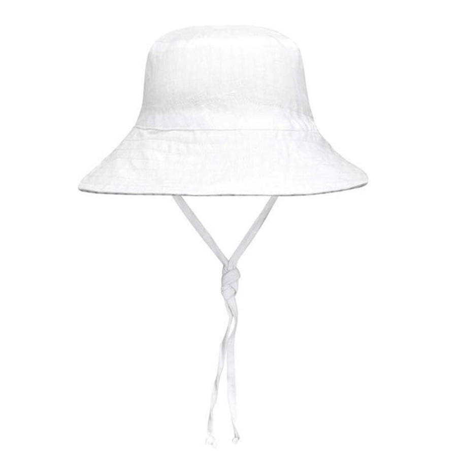 Kids Toys Bedhead Hats Outdoor Toys | Kids Reversible Sun Hat - Finley / Blanc