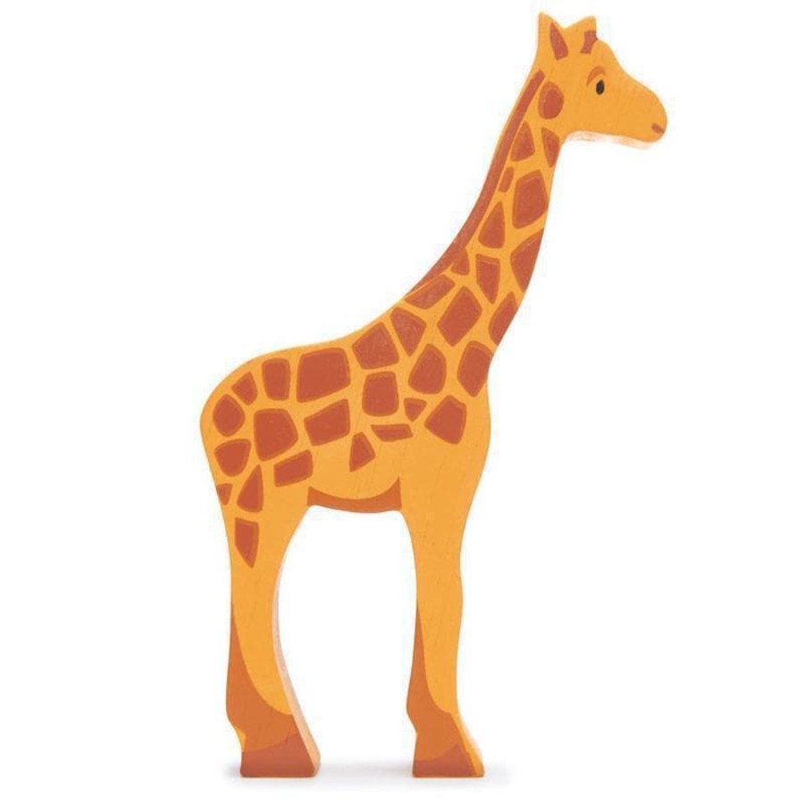 Kids Toys Tender Leaf Toys Wooden Animals | Giraffe Wooden Animal