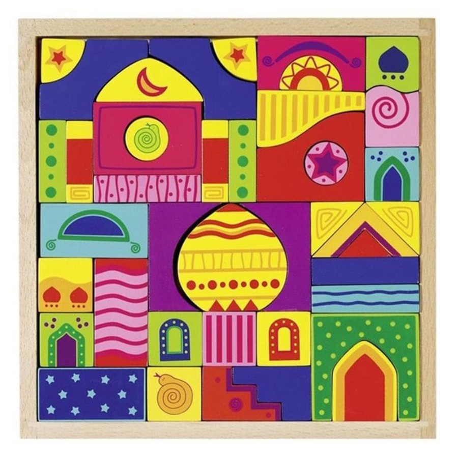 Kids Toys GOKI Wooden Puzzles | Mosaic Puzzle - 1001 Nights