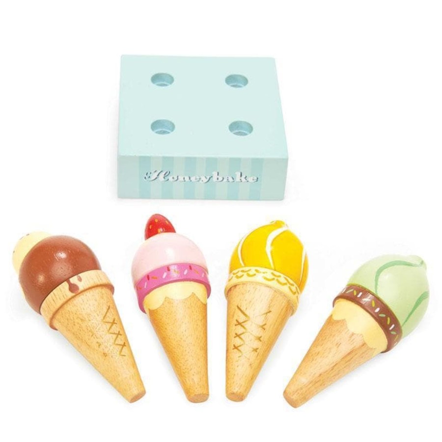 Kids Toys Le Toy Van Wooden Toys | Honeybake Ice Cream Set