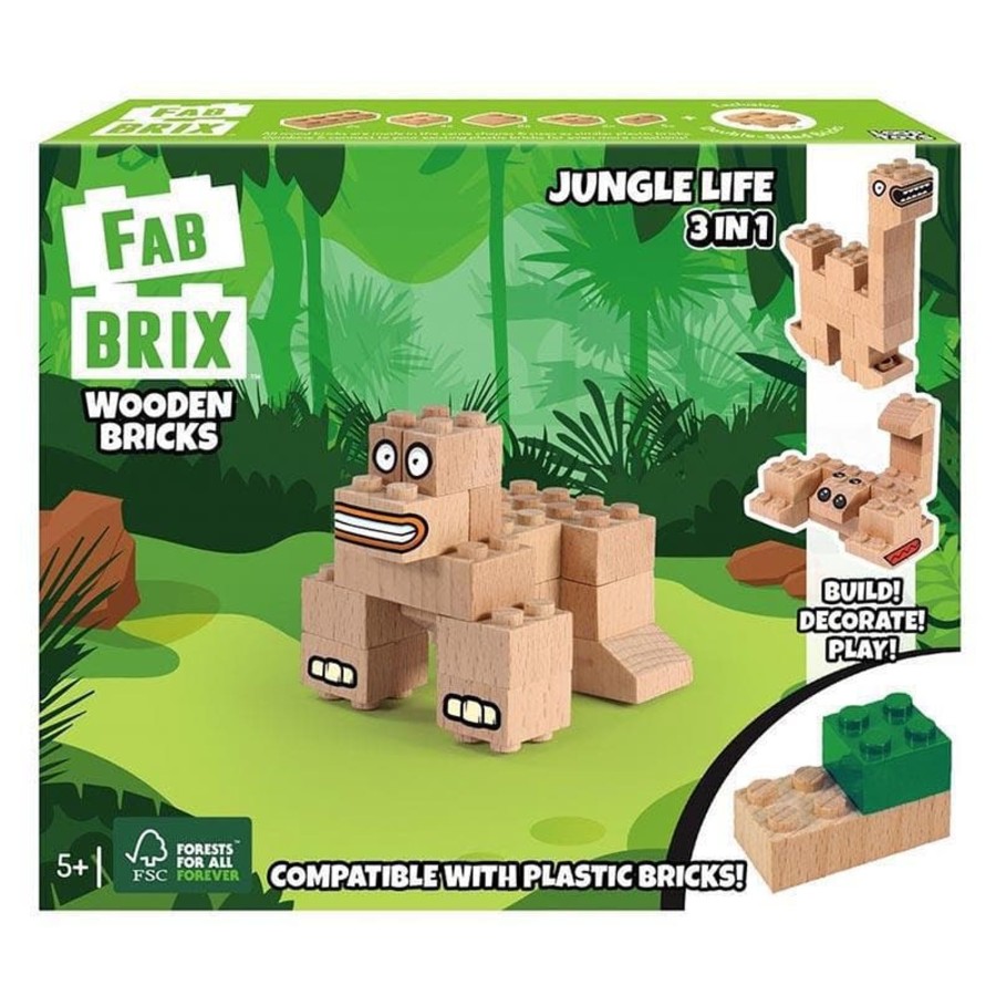 Kids Toys FabBrix Construction Blocks | Jungle Life