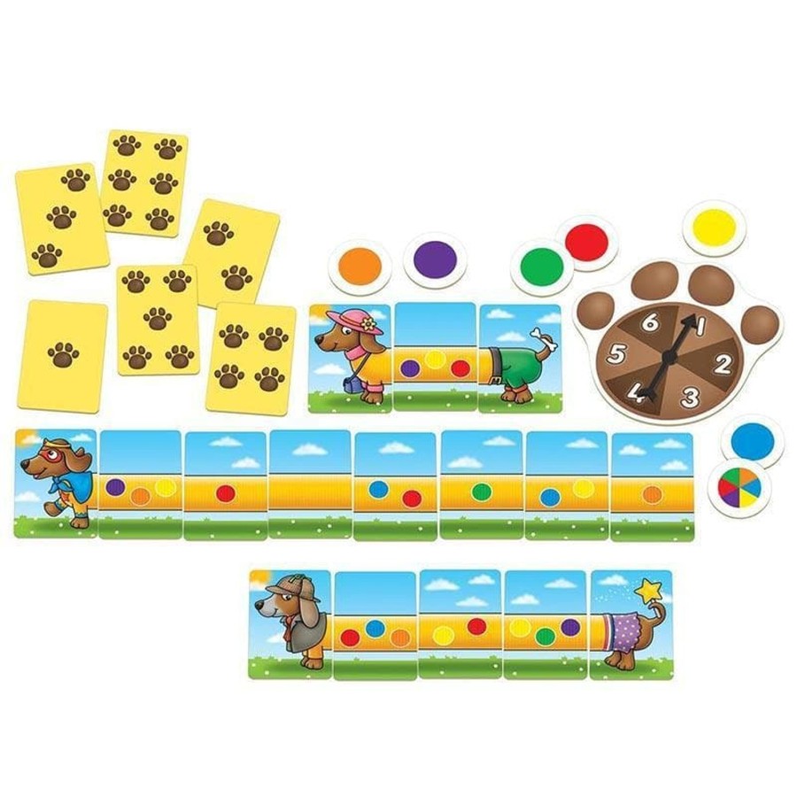 Kids Toys Orchard Toys Wooden Puzzles | Spotty Sausage Dogs