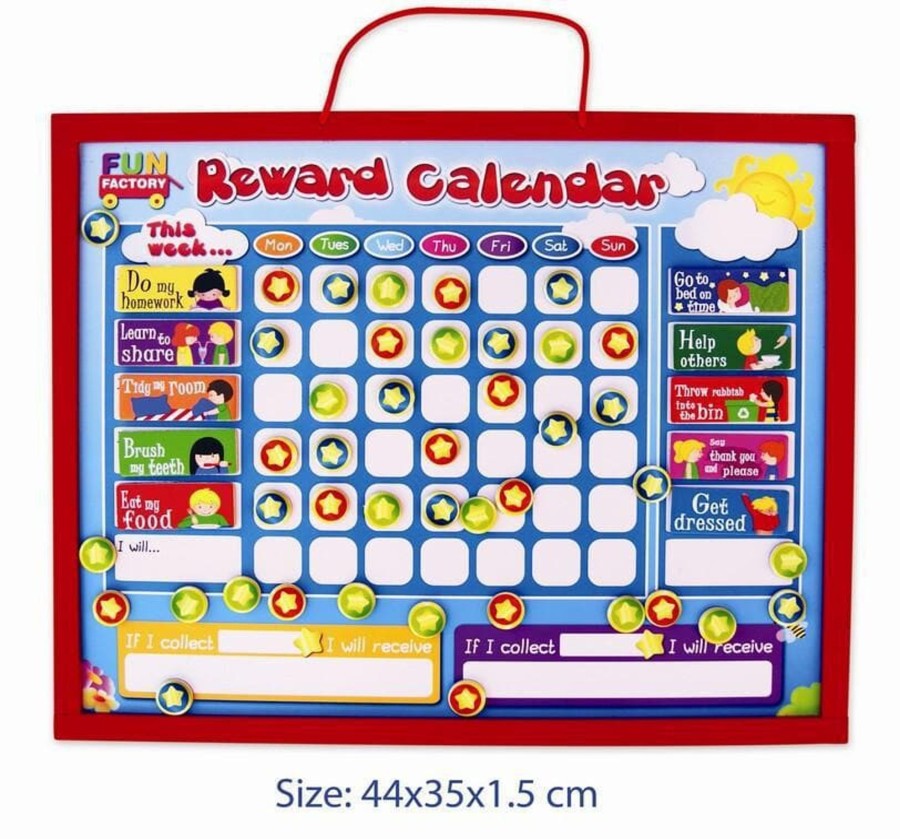 Kids Toys Fun Factory Montessori Toys | Fun Factory Magnetic Reward Chart