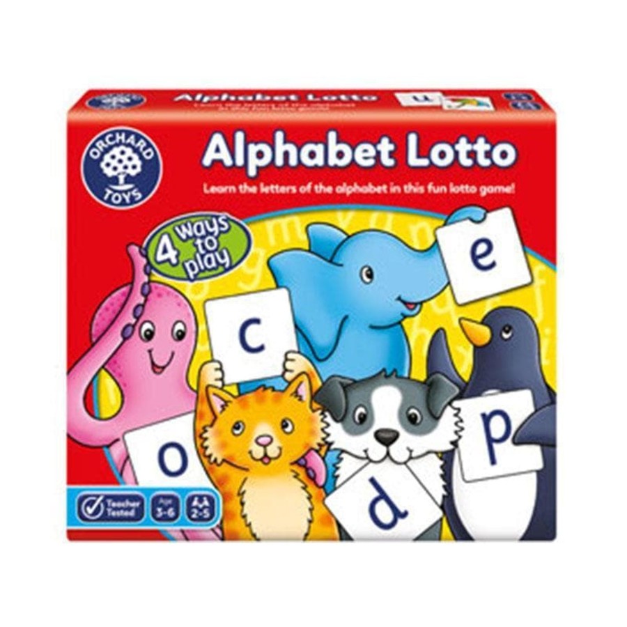 Kids Toys Orchard Toys Wooden Puzzles | Alphabet Lotto