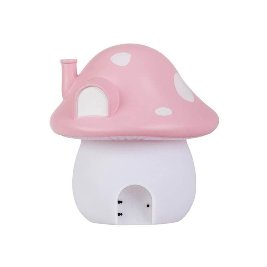 Babies & Toddlers A Little Lovely Company Playroom Decor | Mushroom Fairy House Night Light