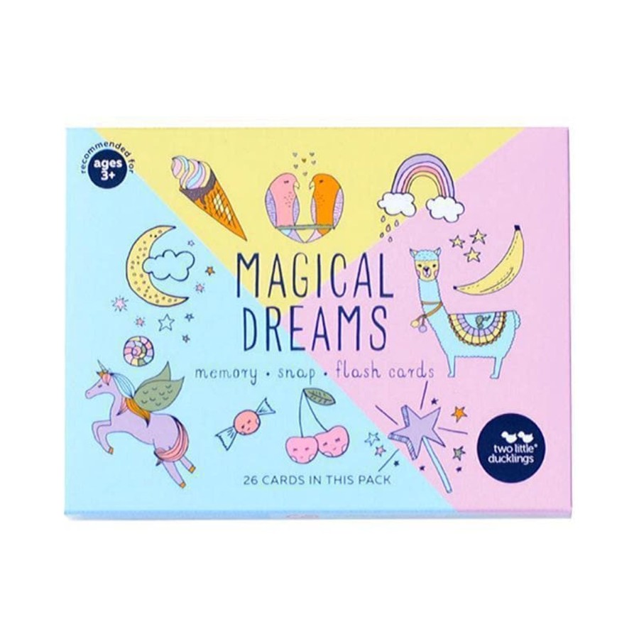 Kids Toys Two Little Ducklings Flashcards | Magical Dreams Flashcards, Snap And Memory Game Set