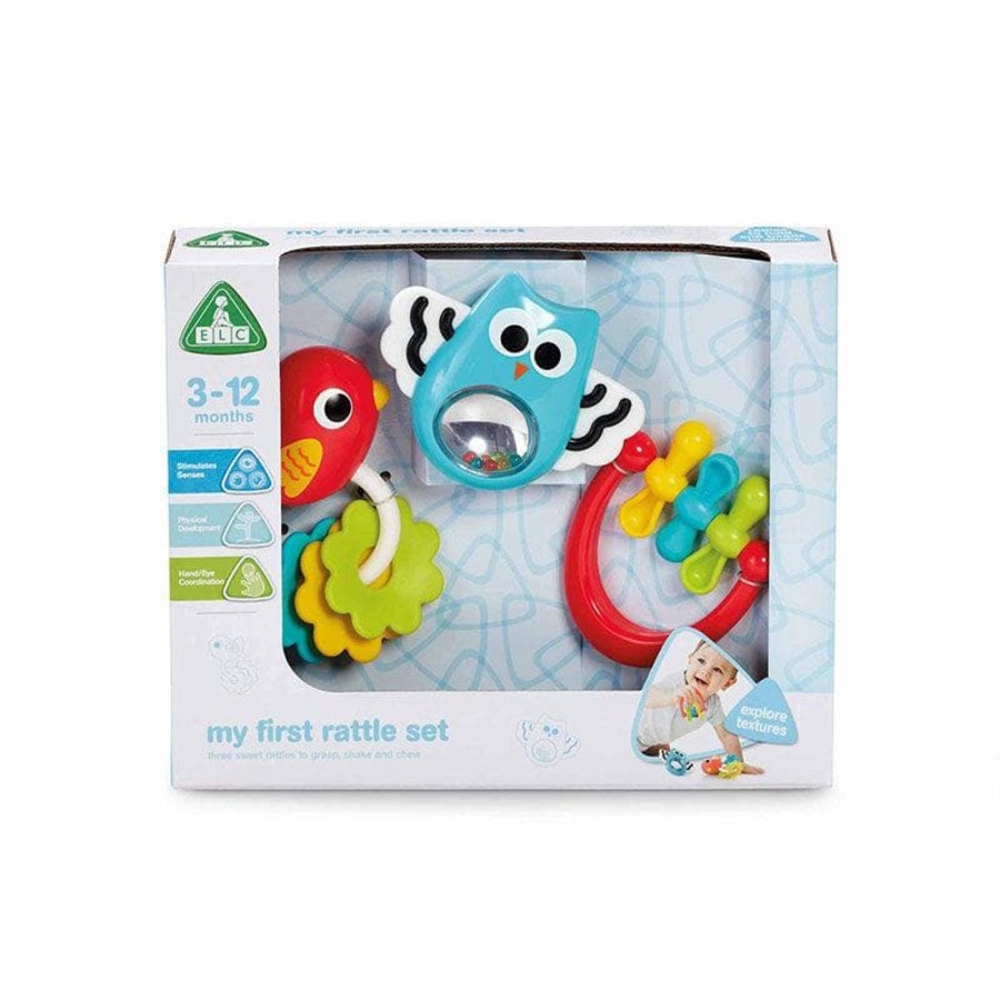 Kids Toys Early Learning Centre Sensory Play | My First Rattle Set - Chick & Owl