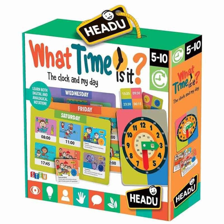 Kids Toys Headu Literacy & Language | What Time Is It?