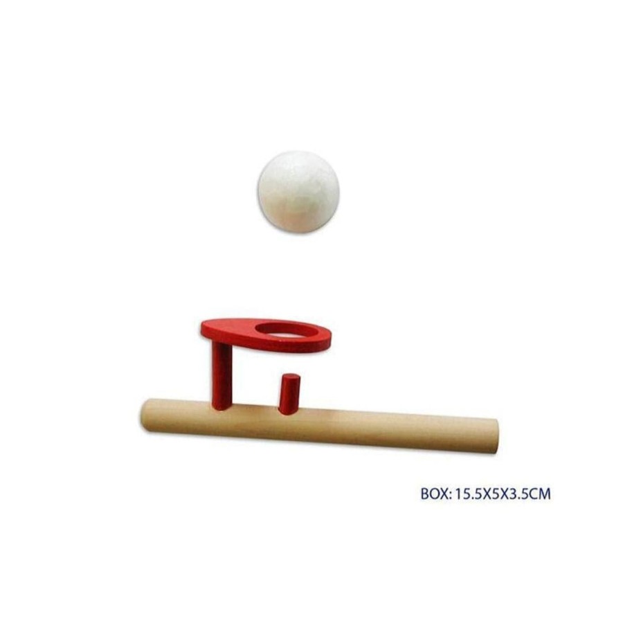 Kids Toys La Belle Toys | Wooden Ball Blower With 2 Balls