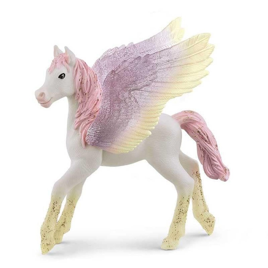 Kids Toys Schleich Animal Figurines | Sunrise Pegasus Foal