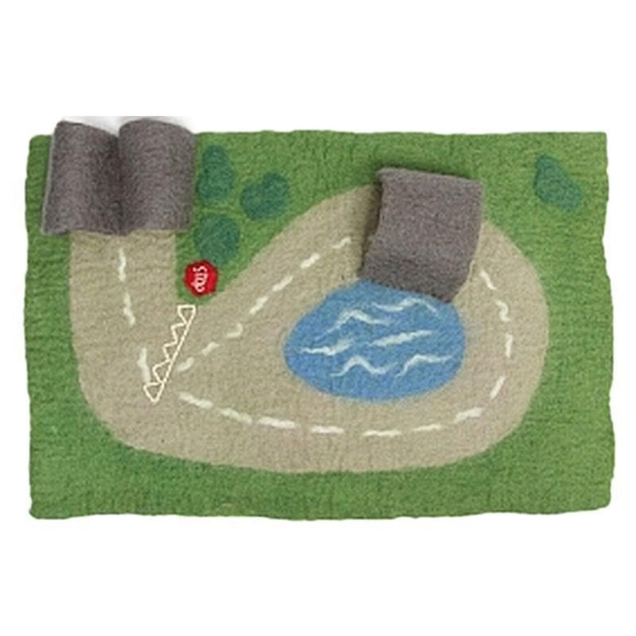 Kids Toys Papoose Felt Toys | Car Mat