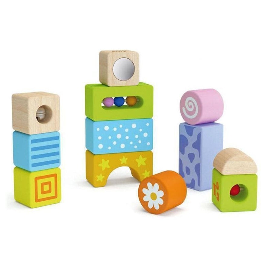 Babies & Toddlers Viga Toys Baby Sensory Toys | Sound Blocks - 12Pc