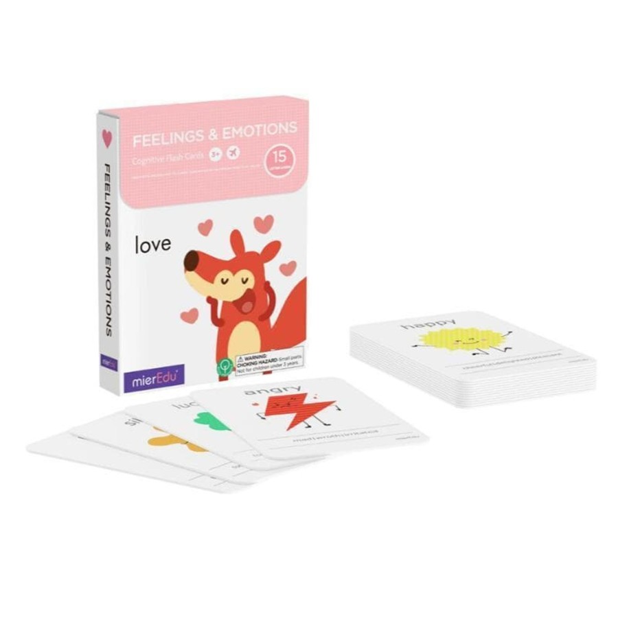 Kids Toys mierEdu Mindfulness | Feelings & Emotions Flashcards