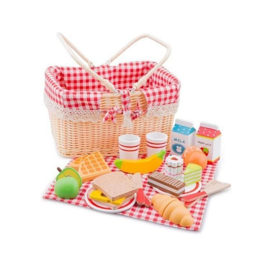 Kids Toys New Classic Toys Kitchen Accessories | Picnic Basket Set