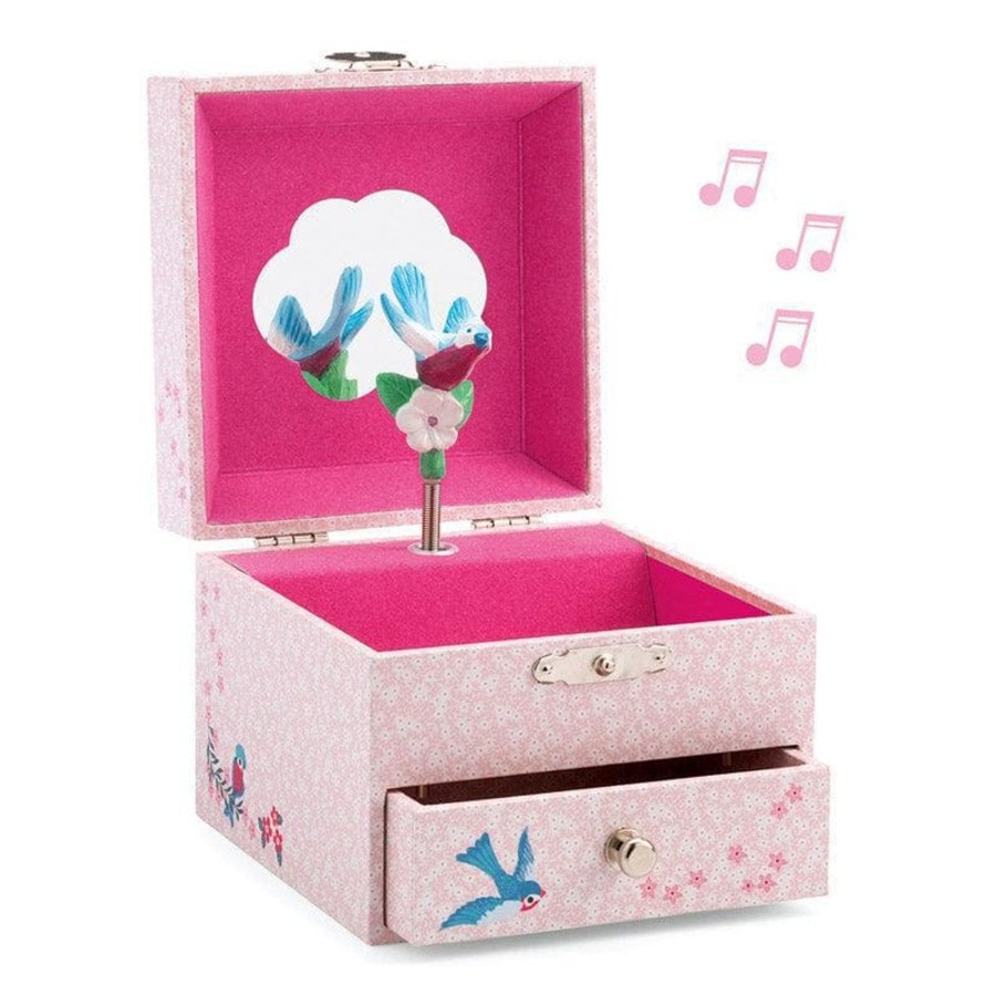 Kids Toys Djeco Musical Instruments | Chaffinch'S Melody Music Box