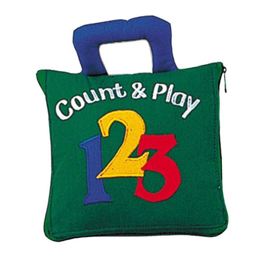 Kids Toys Story-Time Literacy & Language | Count And Play Book (Green)