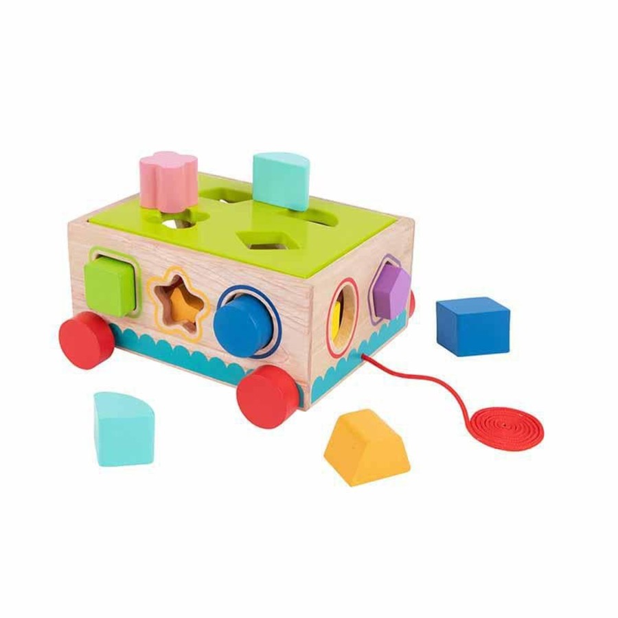 Kids Toys Tooky Toys Fine Motor Skills Toys | Shape Sorter Cart