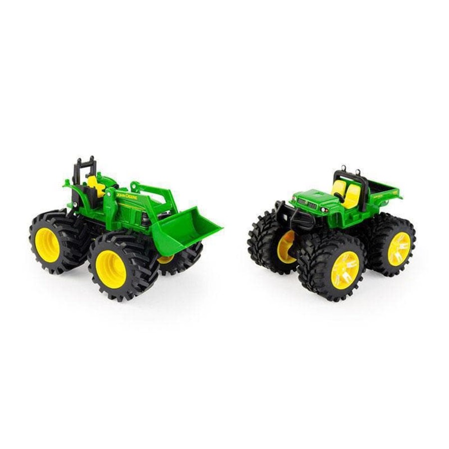 Kids Toys John Deere Toy Trucks | Monster Treads 12Cm - 2 Pack