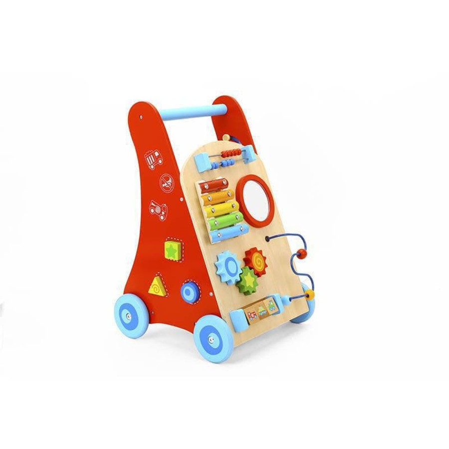 Babies & Toddlers Tooky Toys Wooden Walker Wagons | Baby Walker