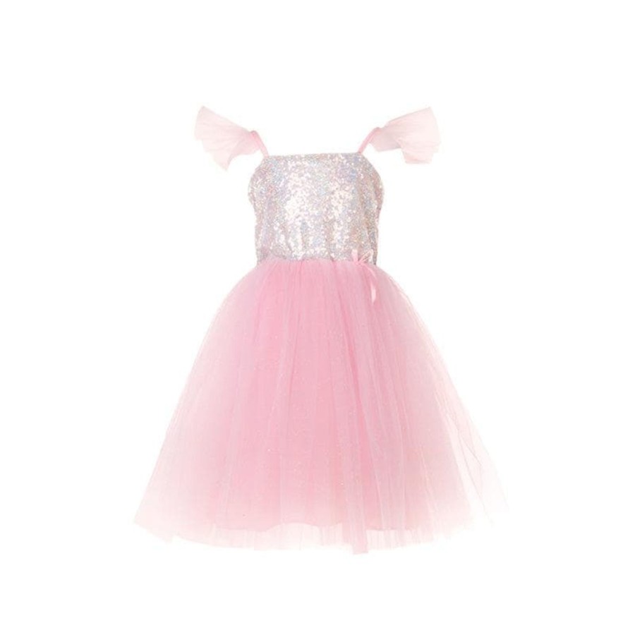 Kids Toys Great Pretenders Kids Dress Up | Pink Sequins Princess Dress