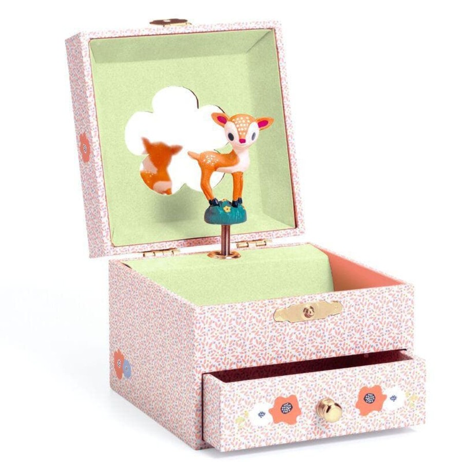 Babies & Toddlers Djeco Music Boxes | Woodland Fawn Music Box