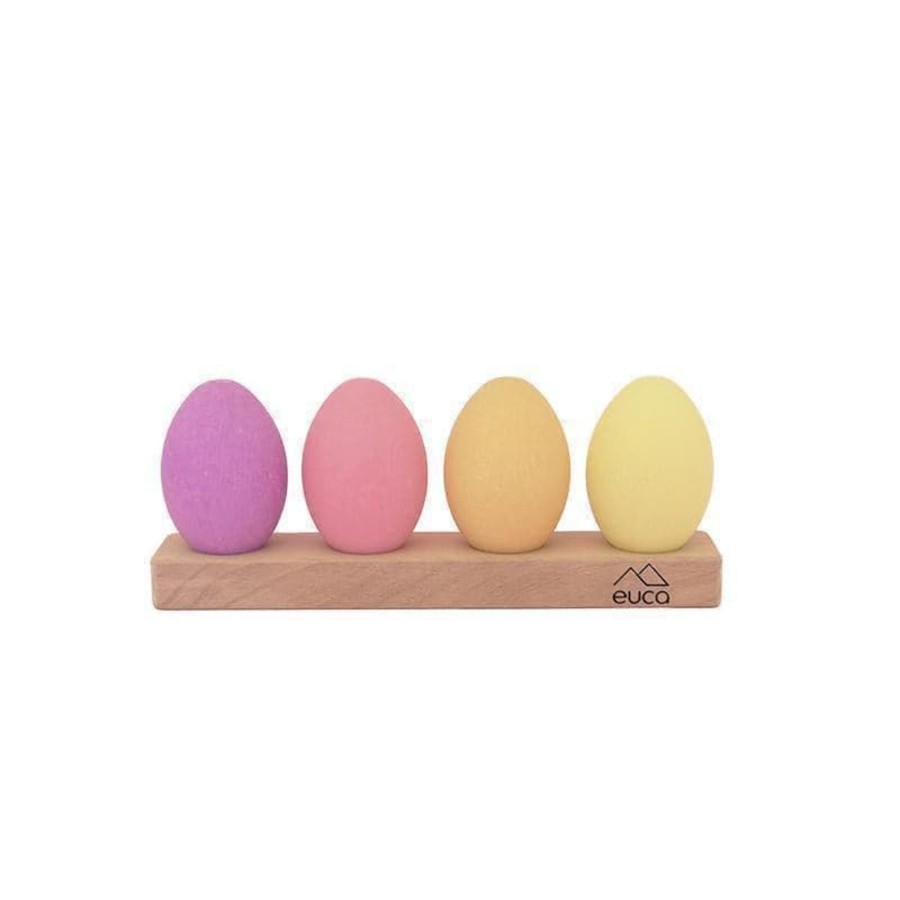 Kids Toys Euca Steiner/Waldorf Inspired | Rainbow Eggs