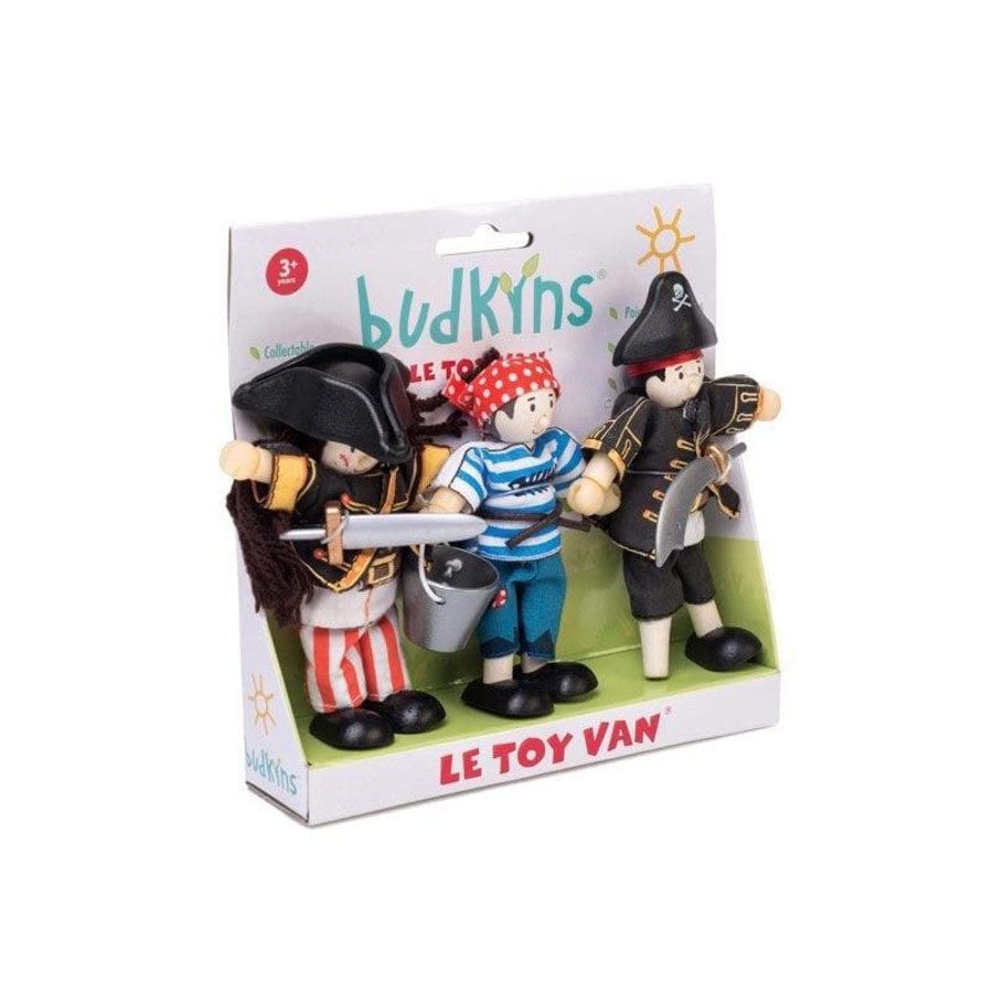 Kids Toys Le Toy Van Pirate Ships | Budkin Pirate Triple Set