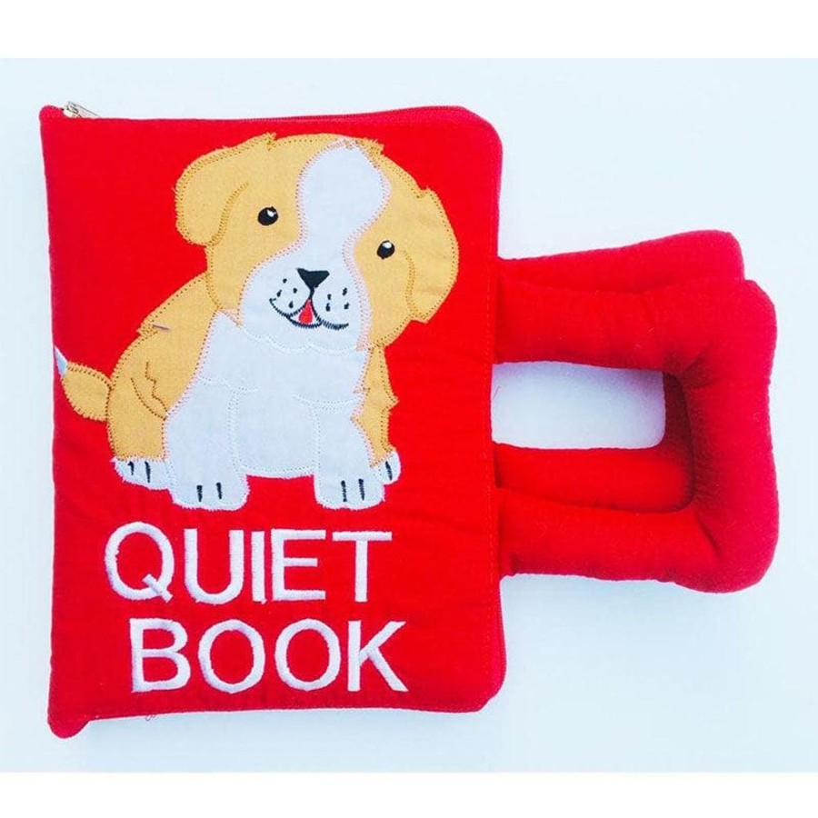 Babies & Toddlers Story-Time Busy Books | Quiet Book Dog (Zipped)