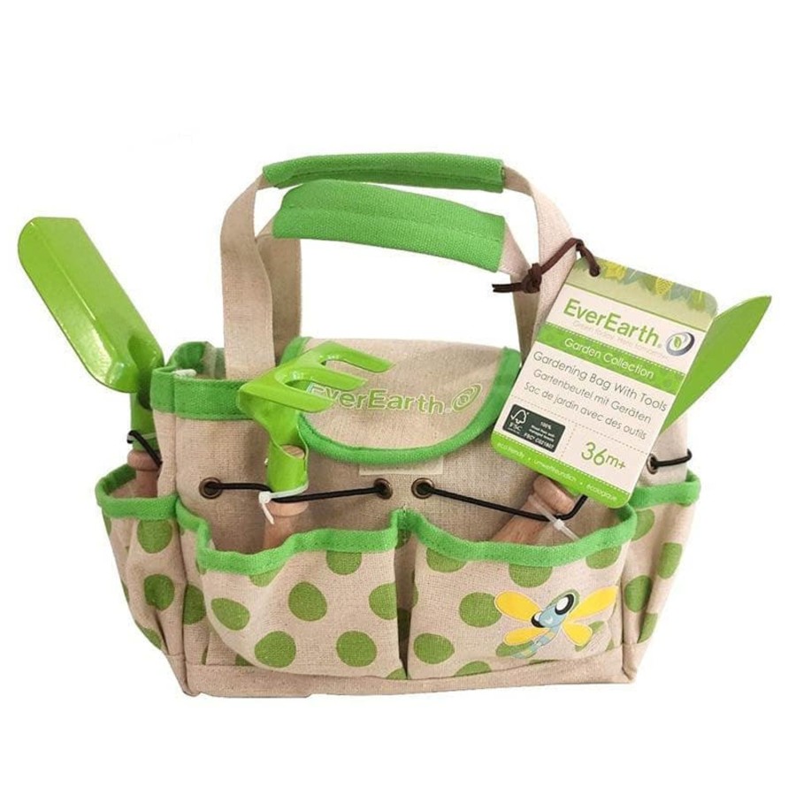 Kids Toys EverEarth Outdoor Toys | Gardening Bag With Tools