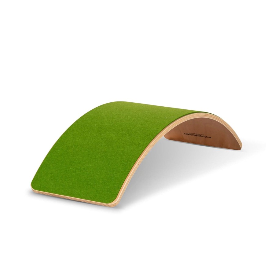 Kids Toys My Happy Helpers Balance Boards | Pistachio Green Felt Backed Balance Board