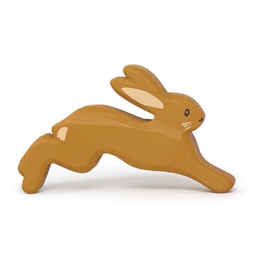 Kids Toys Tender Leaf Toys Animal Figurines | Hare Wooden Animal