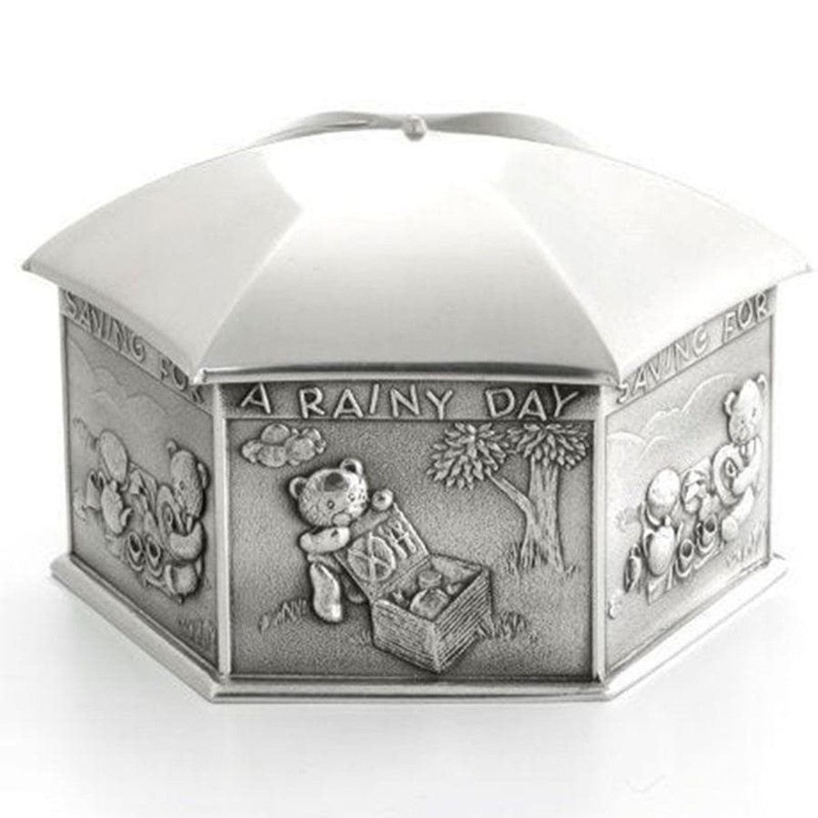 Babies & Toddlers Royal Selangor Baby Keepsakes | Rainy Day Coin Box