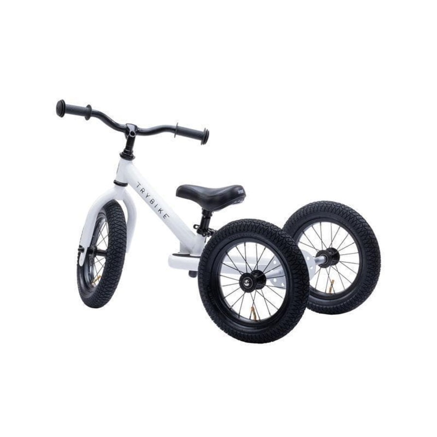 Kids Toys Trybike Balance Bikes | White Trybike