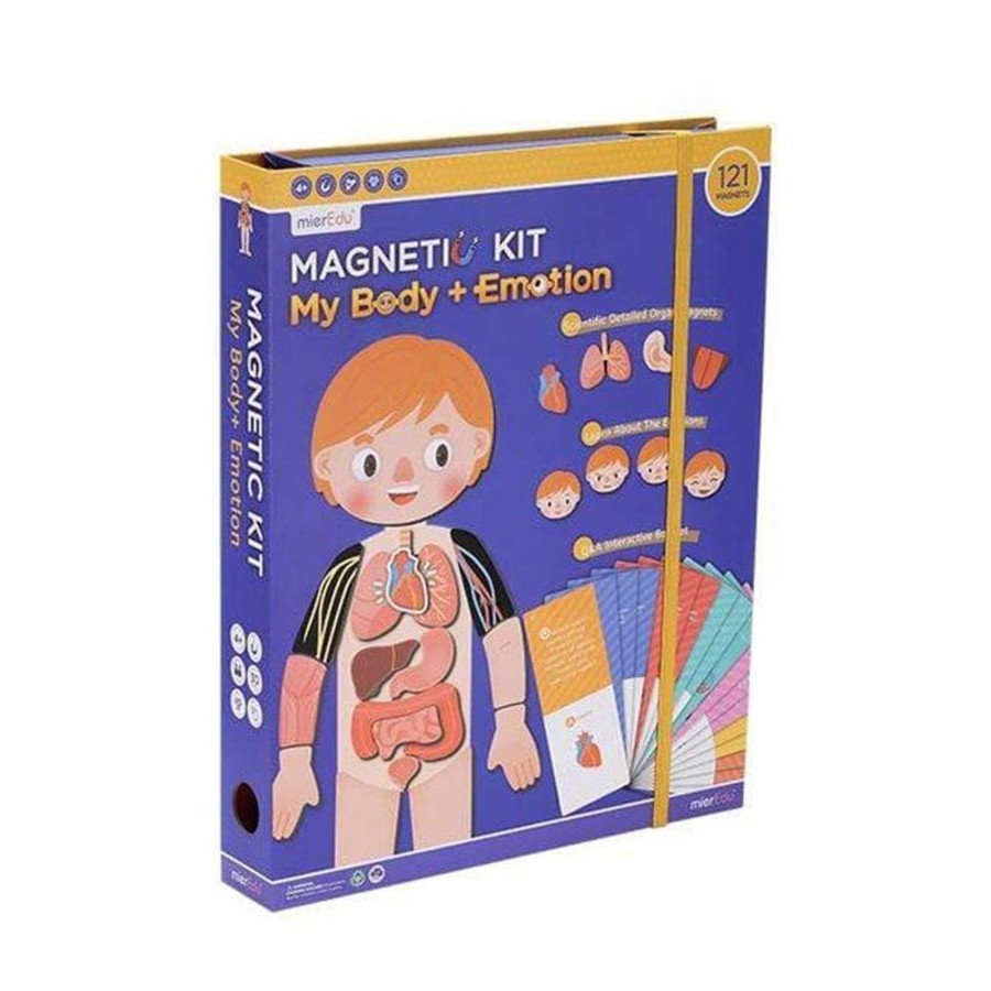 Kids Toys mierEdu Mindfulness | Magnetic Kit - My Body + Emotion