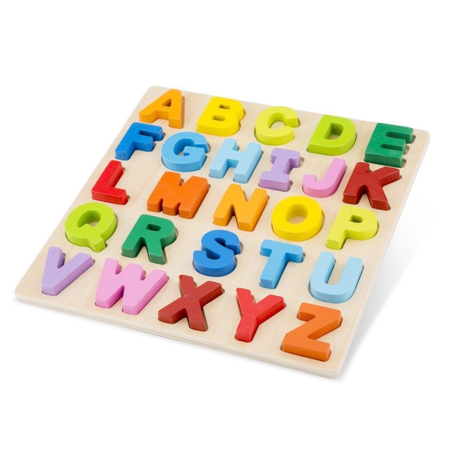 Kids Toys New Classic Toys Literacy & Language | Uppercase Alphabet Puzzle