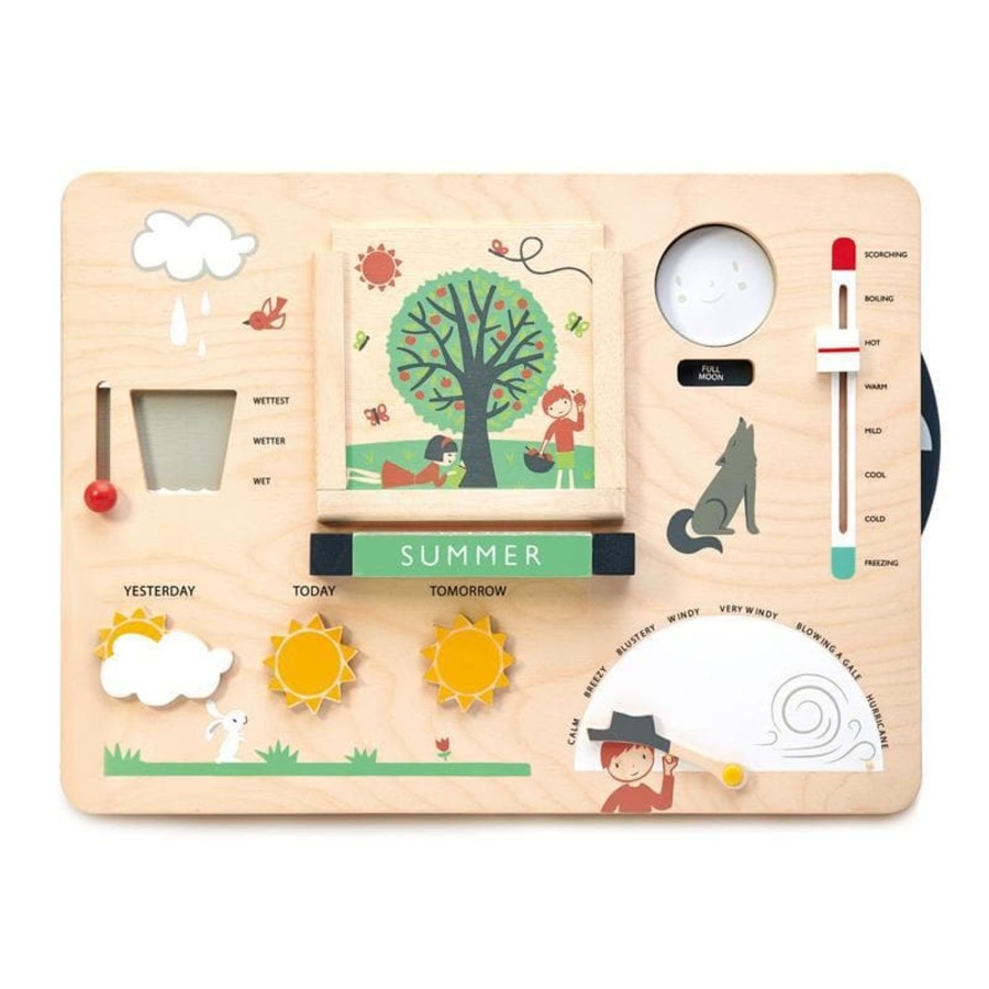 Kids Toys Tender Leaf Toys Montessori Toys | Wooden Weather Station