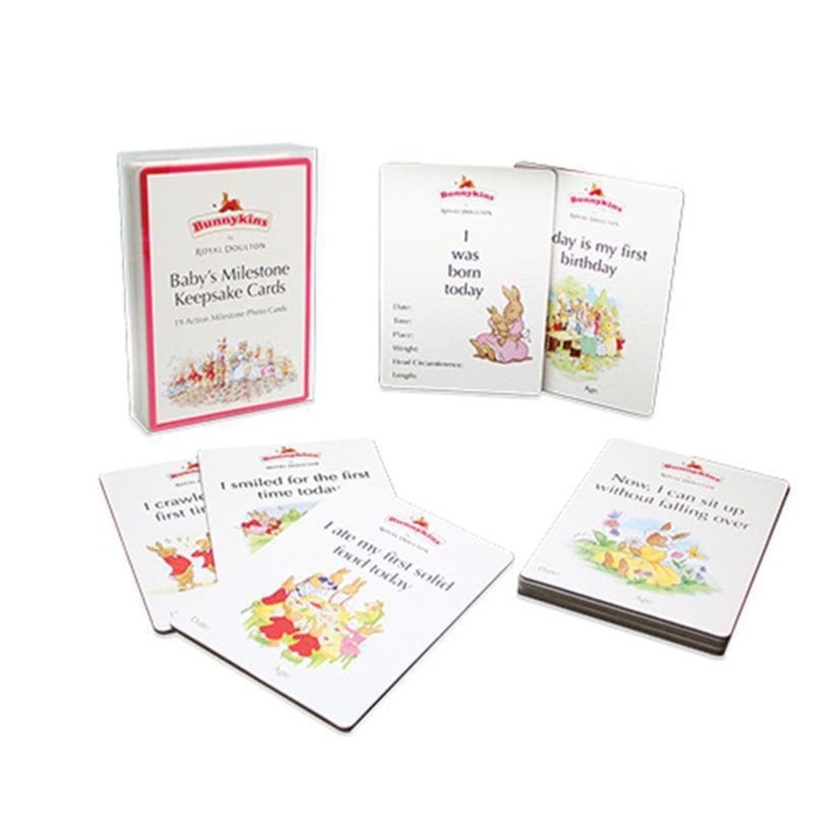 Kids Toys Bunnykins Flashcards | Bunnykins Milestone Cards