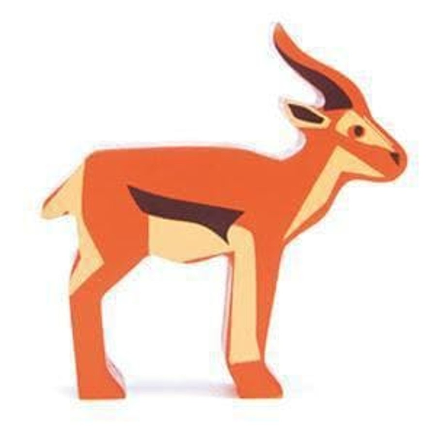 Kids Toys Tender Leaf Toys Animal Figurines | Antelope Wooden Animal