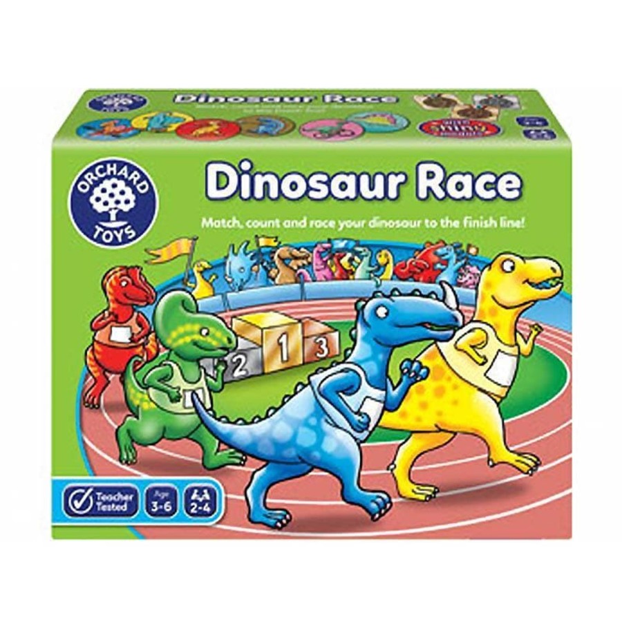 Kids Toys Orchard Toys Wooden Puzzles | Dinosaur Race