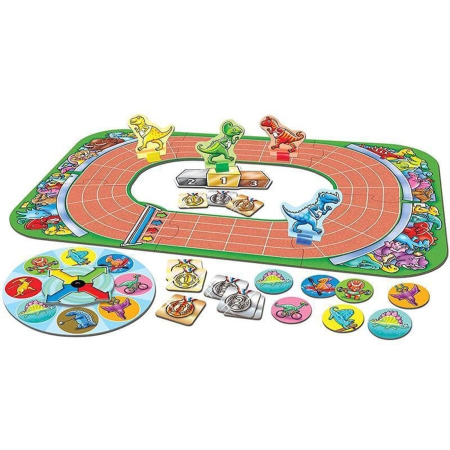 Kids Toys Orchard Toys Wooden Puzzles | Dinosaur Race