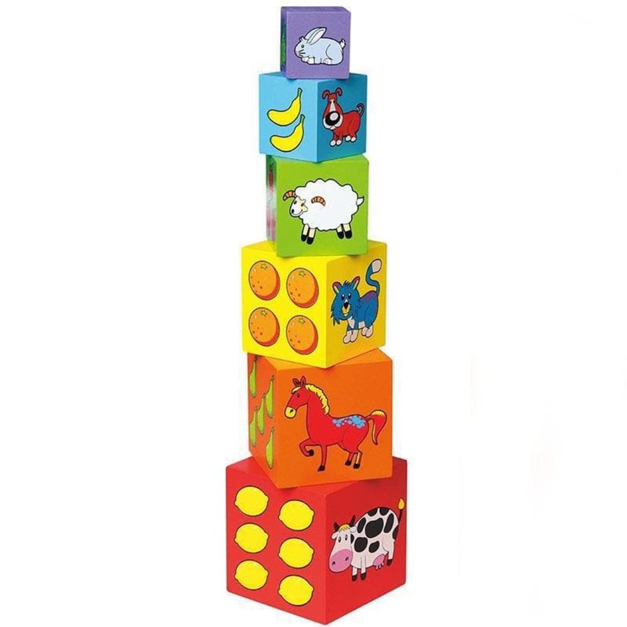 Babies & Toddlers Viga Toys Stacking Toys | Wooden Nesting & Stacking Blocks