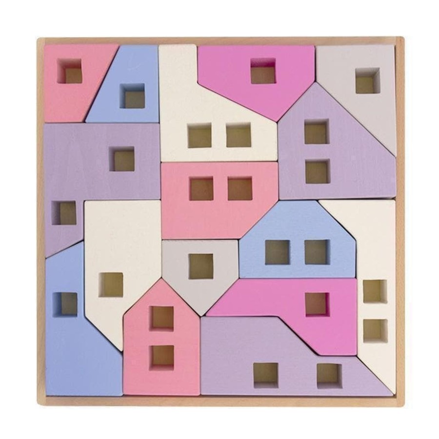 Kids Toys Euca Steiner/Waldorf Inspired | Cubist City