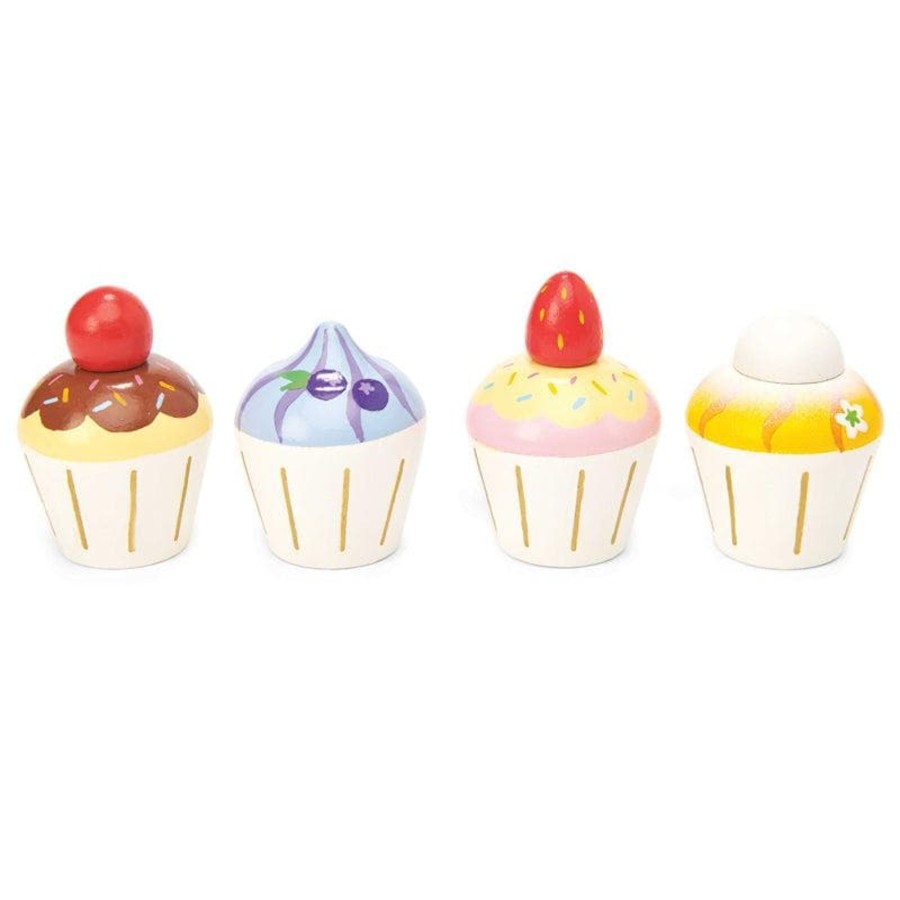 Kids Toys Le Toy Van Kitchen Accessories | Honeybake Cupcake Set