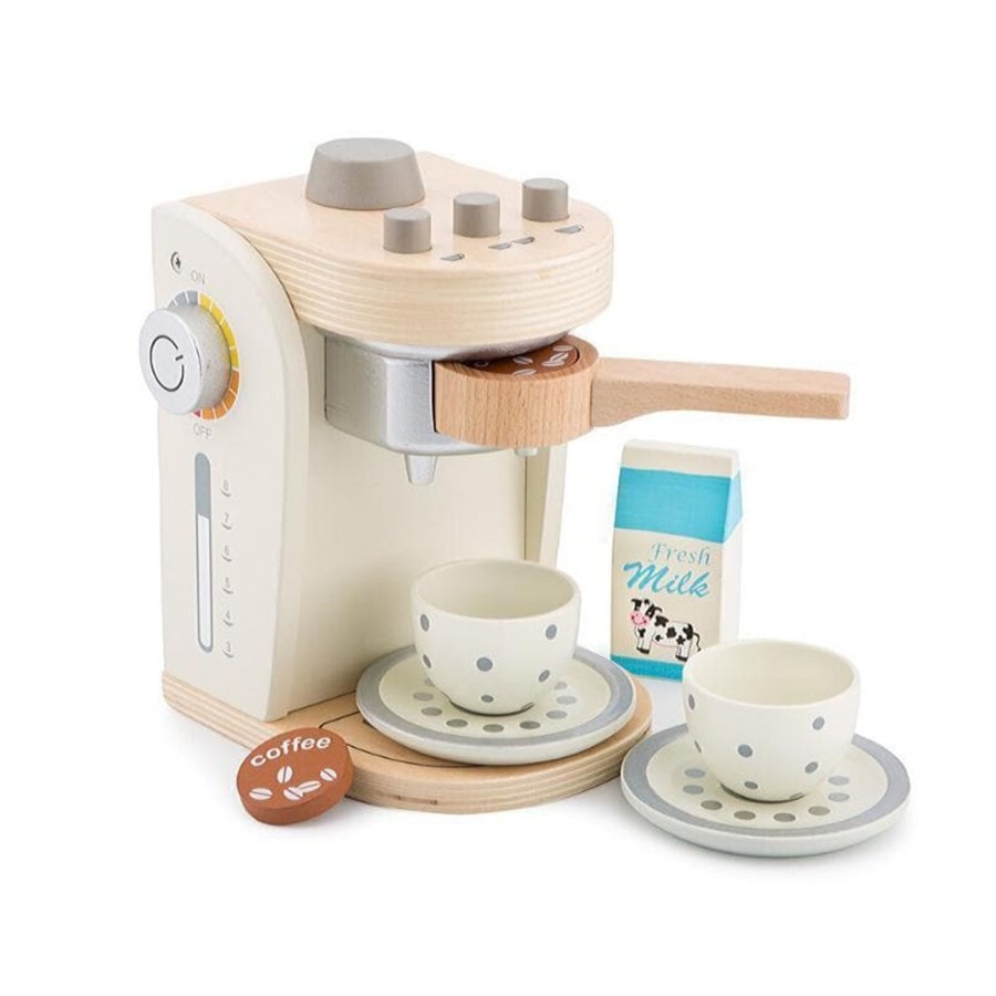 Kids Toys New Classic Toys Kitchen Accessories | Coffee Machine - White