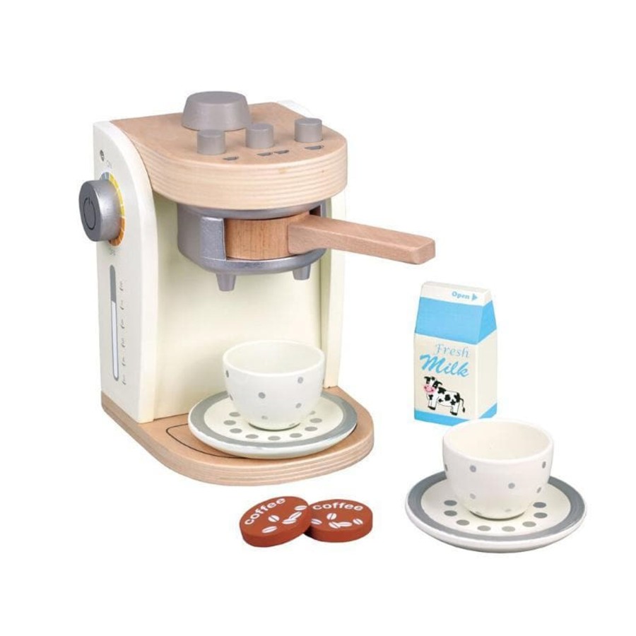 Kids Toys New Classic Toys Kitchen Accessories | Coffee Machine - White