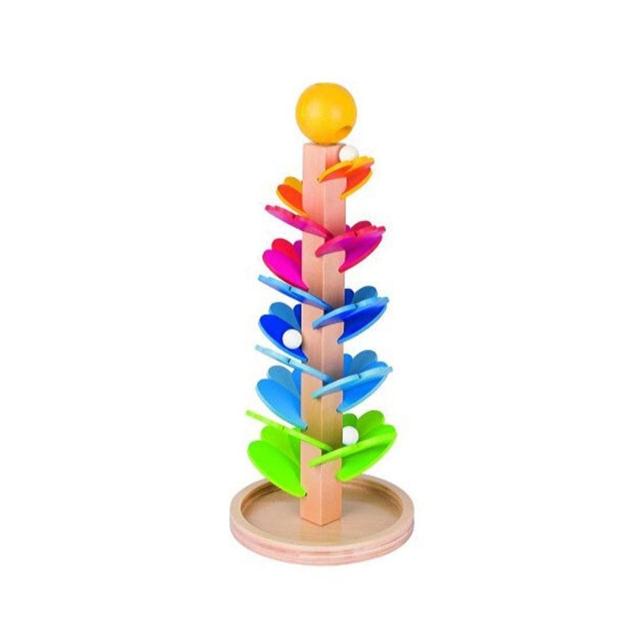 Kids Toys GOKI Sensory Play | Pagoda Marble Game