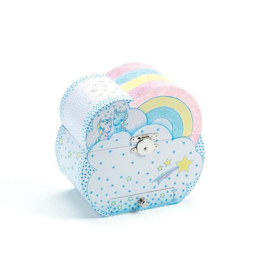 Babies & Toddlers Djeco Music Boxes | Unicorn'S Dream Music Box