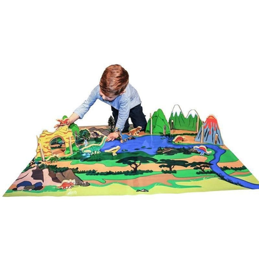 Kids Toys The Freckled Frog Small World Play | Nature'S Landscape - Wilderness Playmat