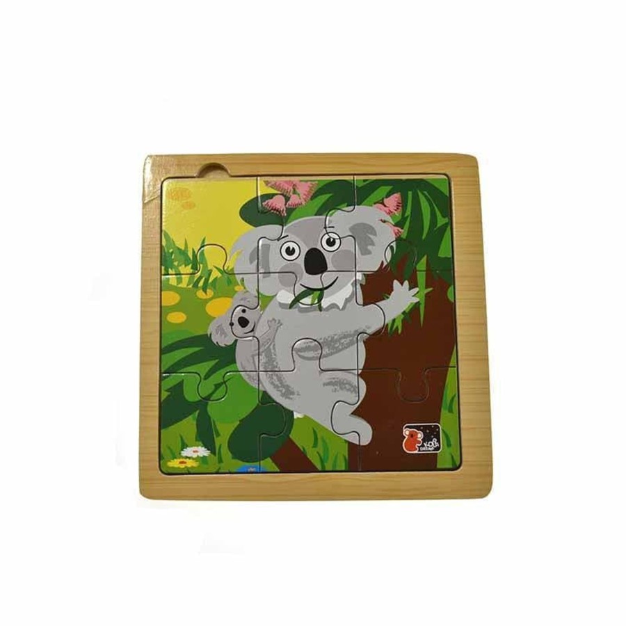 Kids Toys Koala Dream Wooden Puzzles | Koala Jigsaw Puzzle - 9Pcs